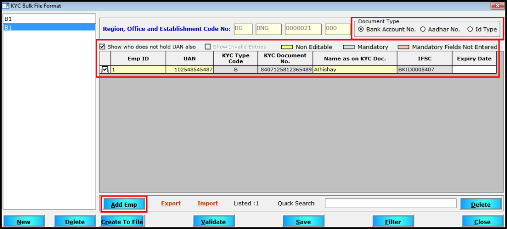 Update KYC to EPFO Portal from Saral PayPack - step by step process